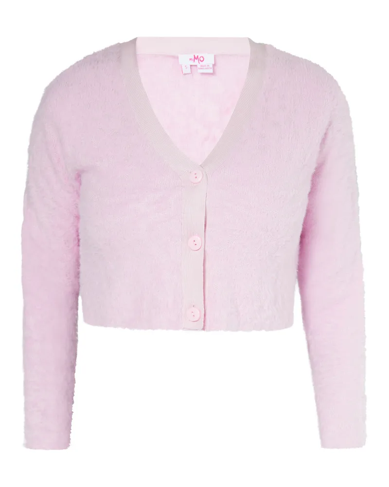 My Mo Strickjacke Damen Rosa Rosa