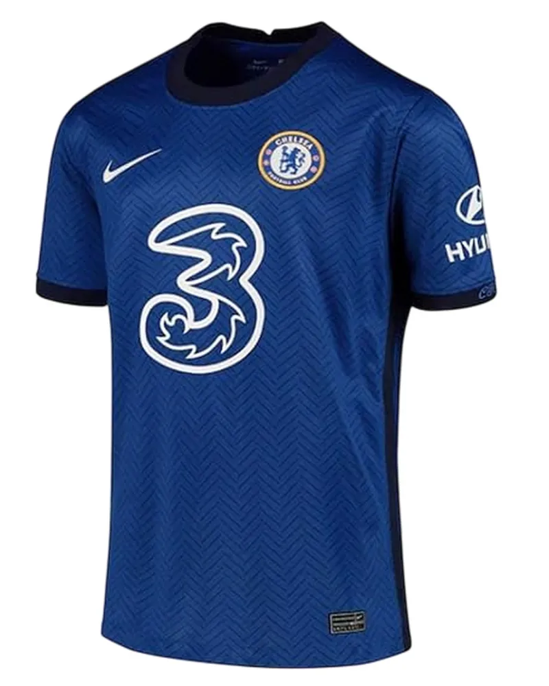 Nike T-Shirt für Herren, Rundhalsausschnitt (Blau/Schwarz Schwarz