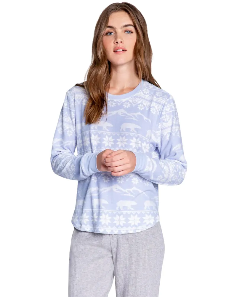 P.J. Salvage Oberteil für Damen, leger (Hellblau Blau