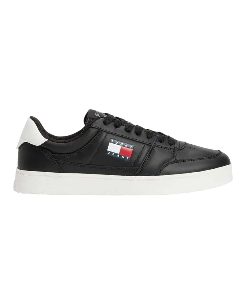 Tommy Hilfiger The Greenwich" Sneaker für Herren (Schwarz/Weiß Schwarz