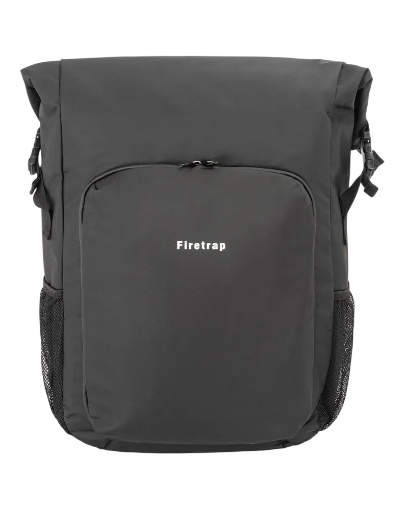 Firetrap Rucksack, Rechteck (Schwarz Schwarz