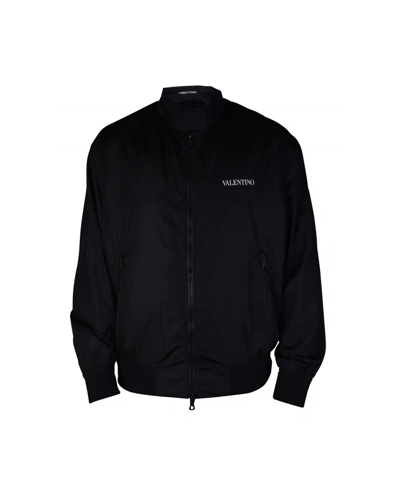 Valentino Garavani Jacke Schwarz Schwarz