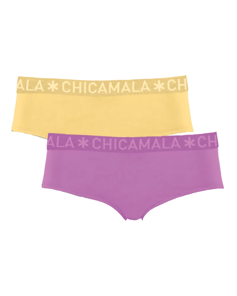 Muchachomalo Chicamala Slips – 2er-Pack – Damenunterwäsche Rosa