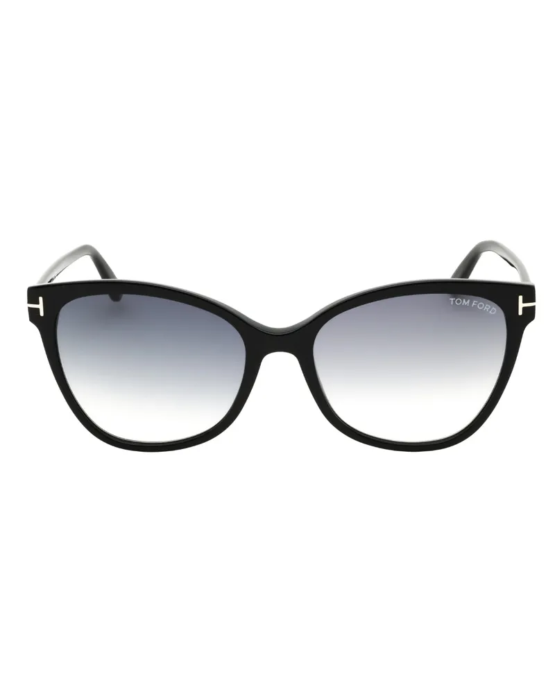Tom Ford Ani Sonnenbrille, glänzend - Schwarz Schwarz
