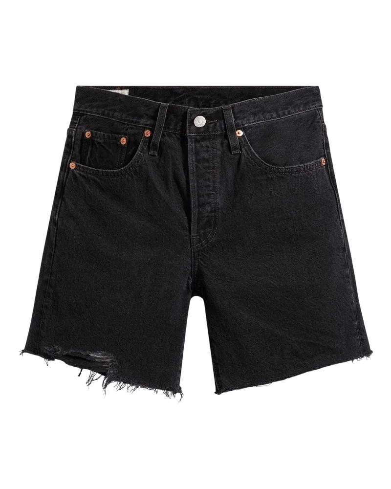 Levi's 501" Shorts für Damen (Schwarz Schwarz
