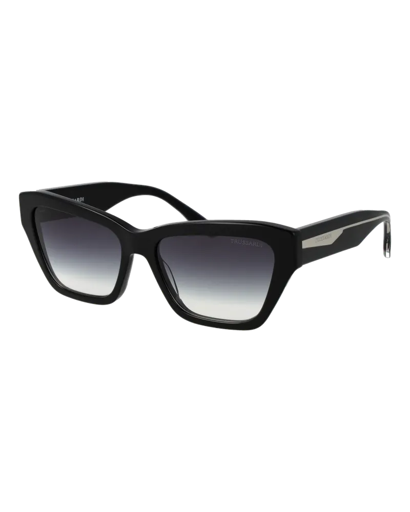 Trussardi Sonnenbrillen TSW9030 A01 57 Schwarz