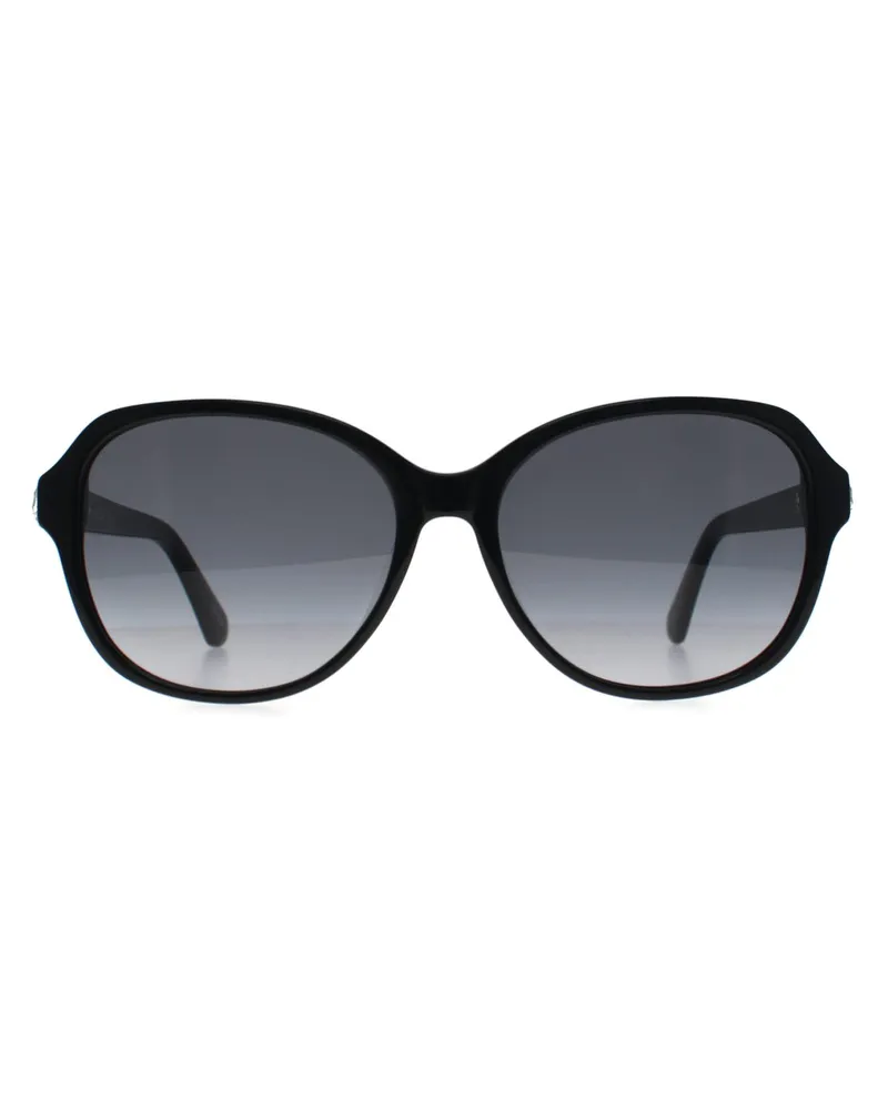 Kate Spade Saidi/F/S 807 9O schwarz grau Sonnenbrille Schwarz
