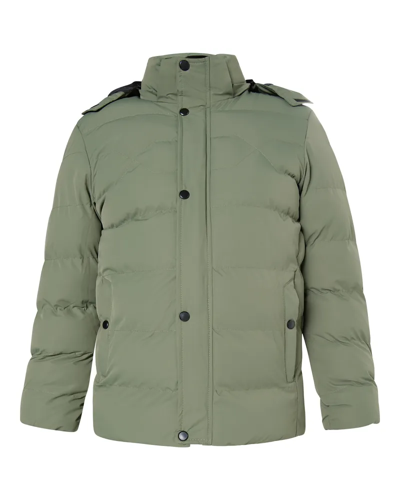 My Mo Wattierte Steppjacke Herren Oliv Oliv