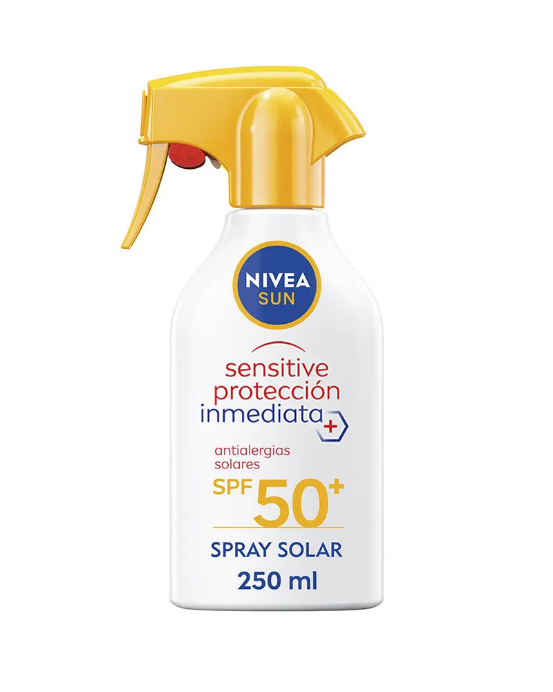 Nivea Sun Sensitive Spray Antialergias Solares Spf50+ 250 Ml 