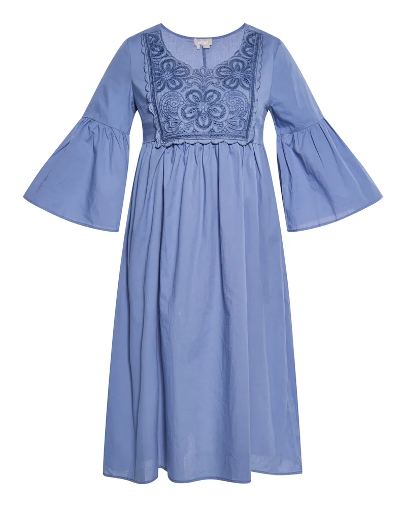 Usha Kleid Damen Denimblau Blau