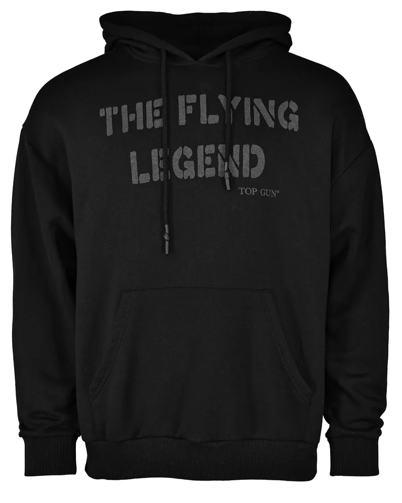 Top Gun Hoodie TG22003 Schwarz