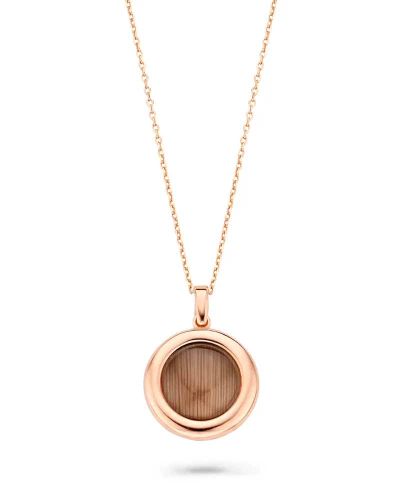 Orphelia Isabella' Damenkette mit Anhänger aus 925er Sterlingsilber - Rosé ZH-7197/BR Rosé