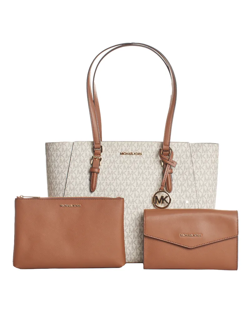 Michael Kors Charlotte 3-in-1-Tragetasche 35F3GCFT9T Damen Creme
