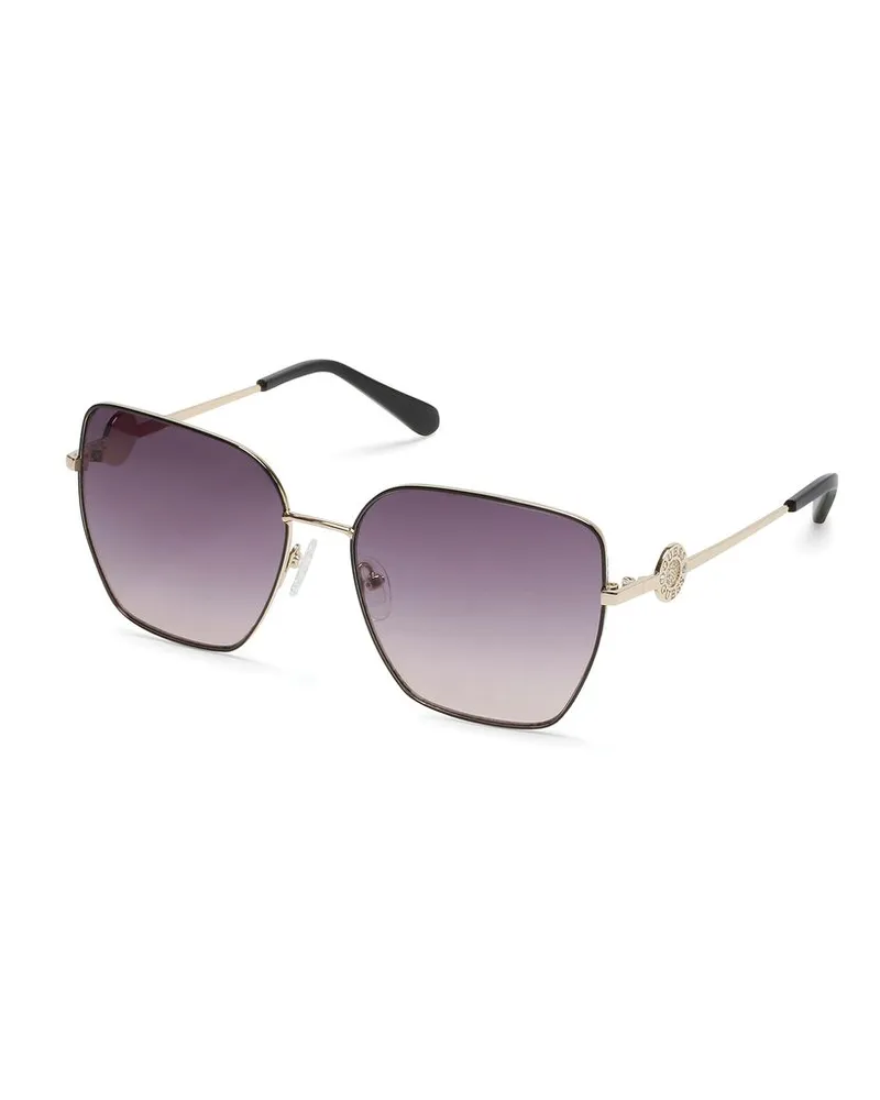 Guess Goldene Metall-Sonnenbrille Gold