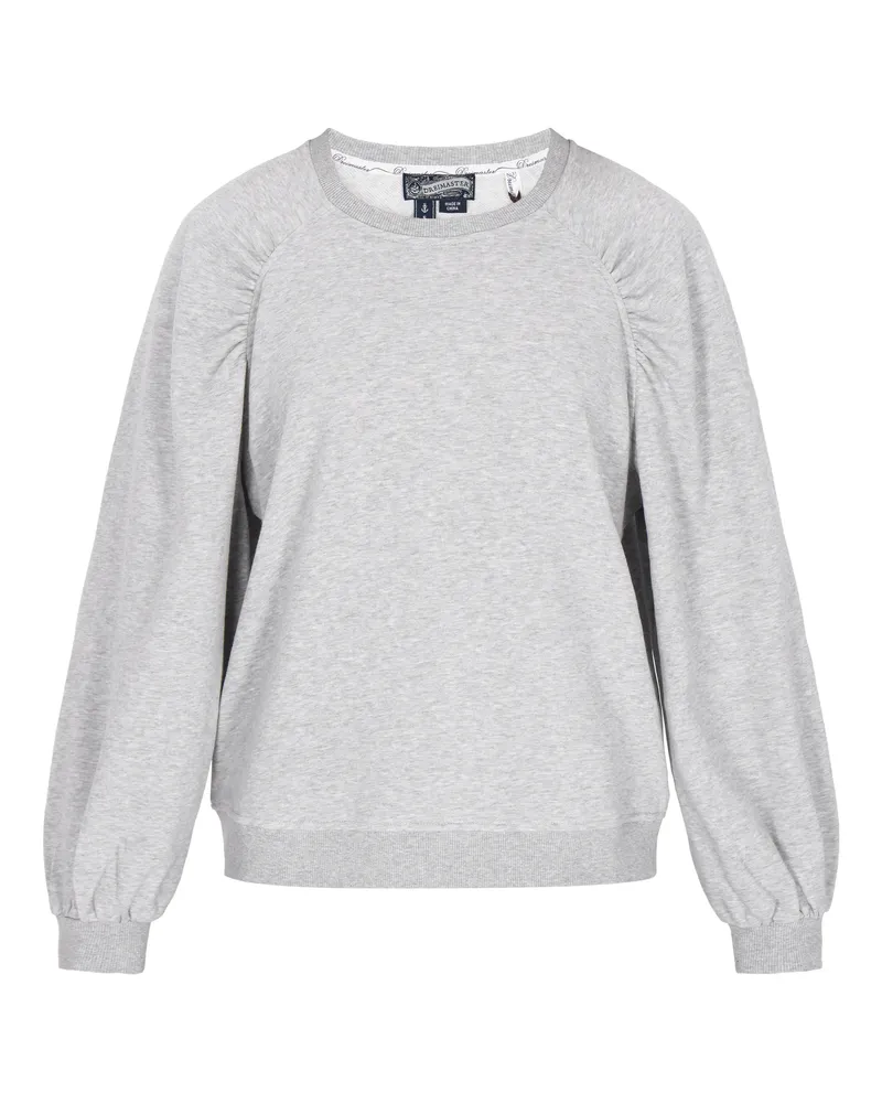 DreiMaster Sweatshirt Frauen Graumelange Grau