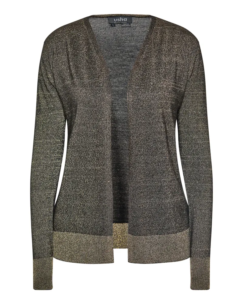 Usha Strickjacke für Damen - Schwarz Schwarz
