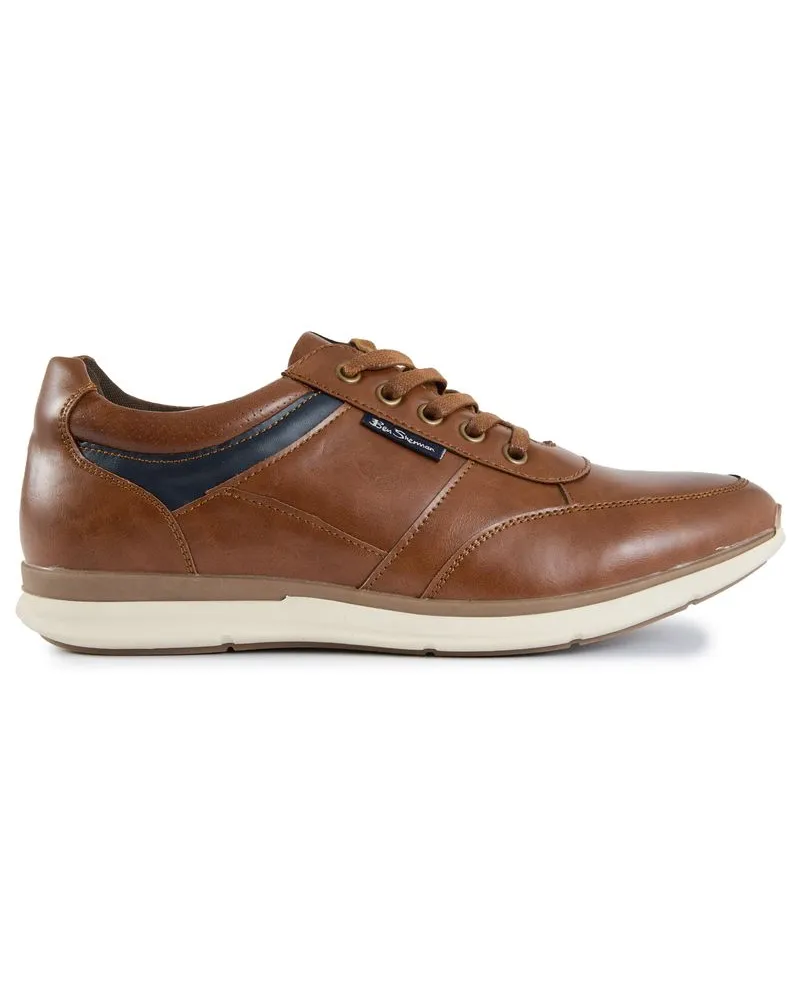 Ben Sherman Remix Schuhe Cognac