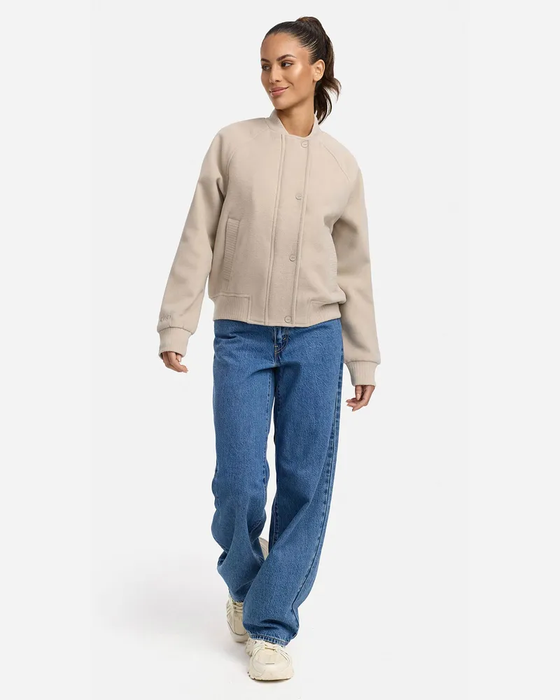 Marikoo Übergangsjacke Zunaa im Bomber-/College-Stil für Damen - Grau Grau