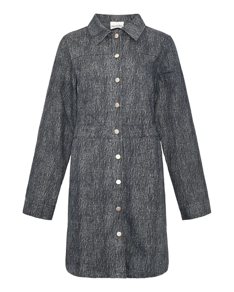 NOELLA Benita LS Kleid - Blau Blau