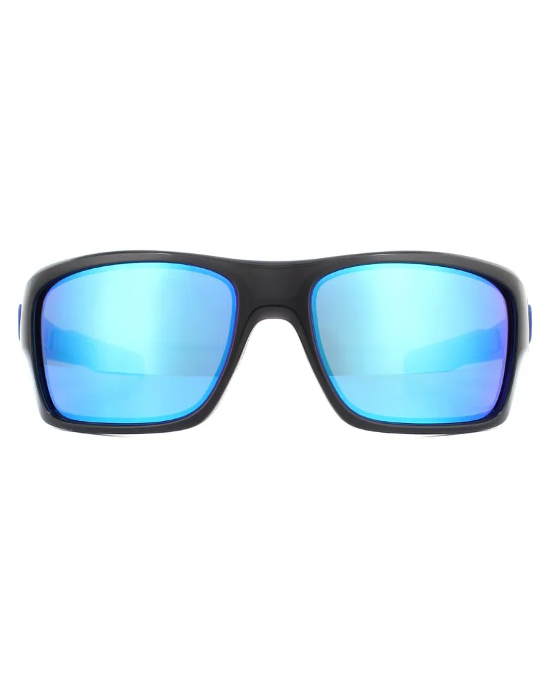 Oakley Lunettes De Soleil Turbine OO9263-56 NOIR INK PRIZM SAPPHIRE Schwarz