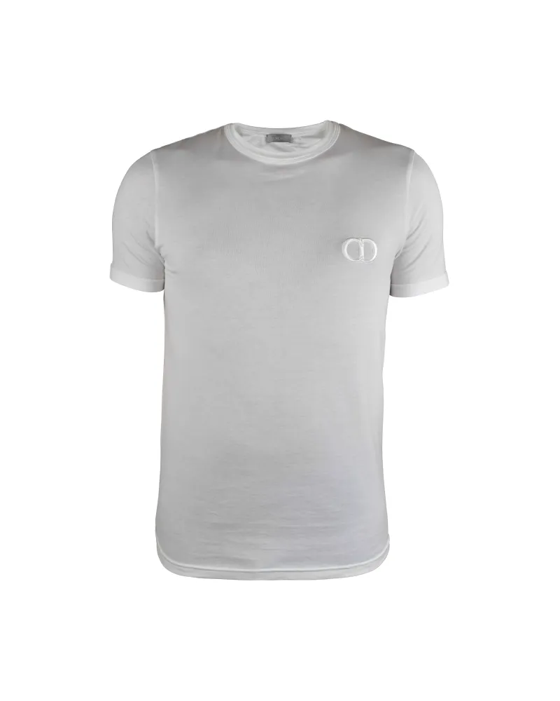 Dior CD Icon T-Shirt Weiß Weiß