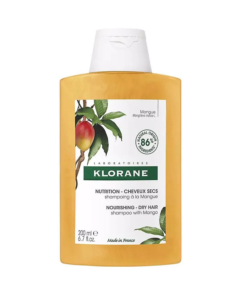 Klorane Al Mango Pflegendes Shampoo Für Trockenes Haar 200 ml 