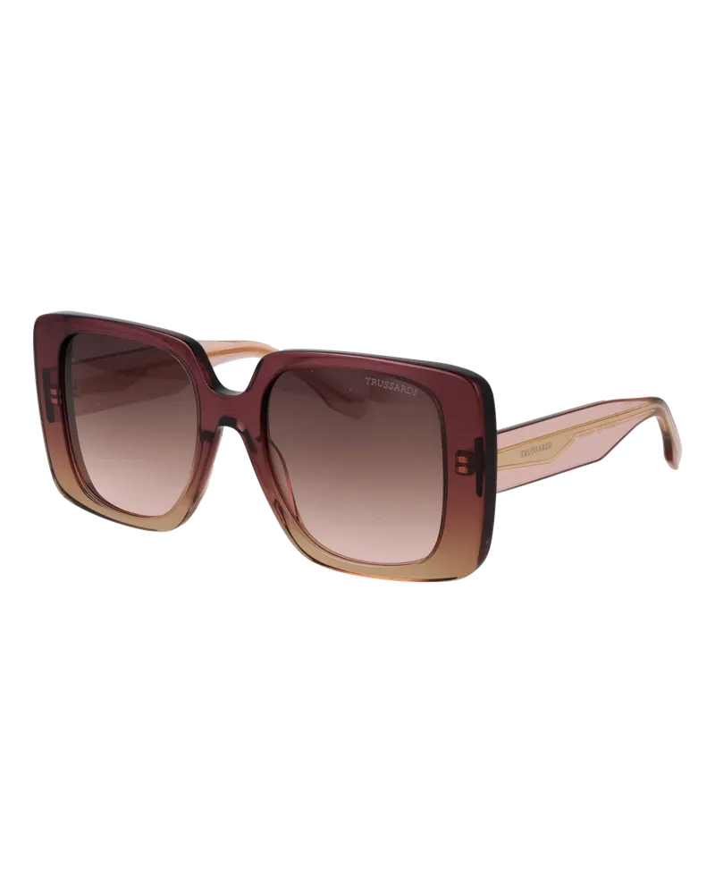 Trussardi Sonnenbrillen TSW9029 C01 53 Rosé