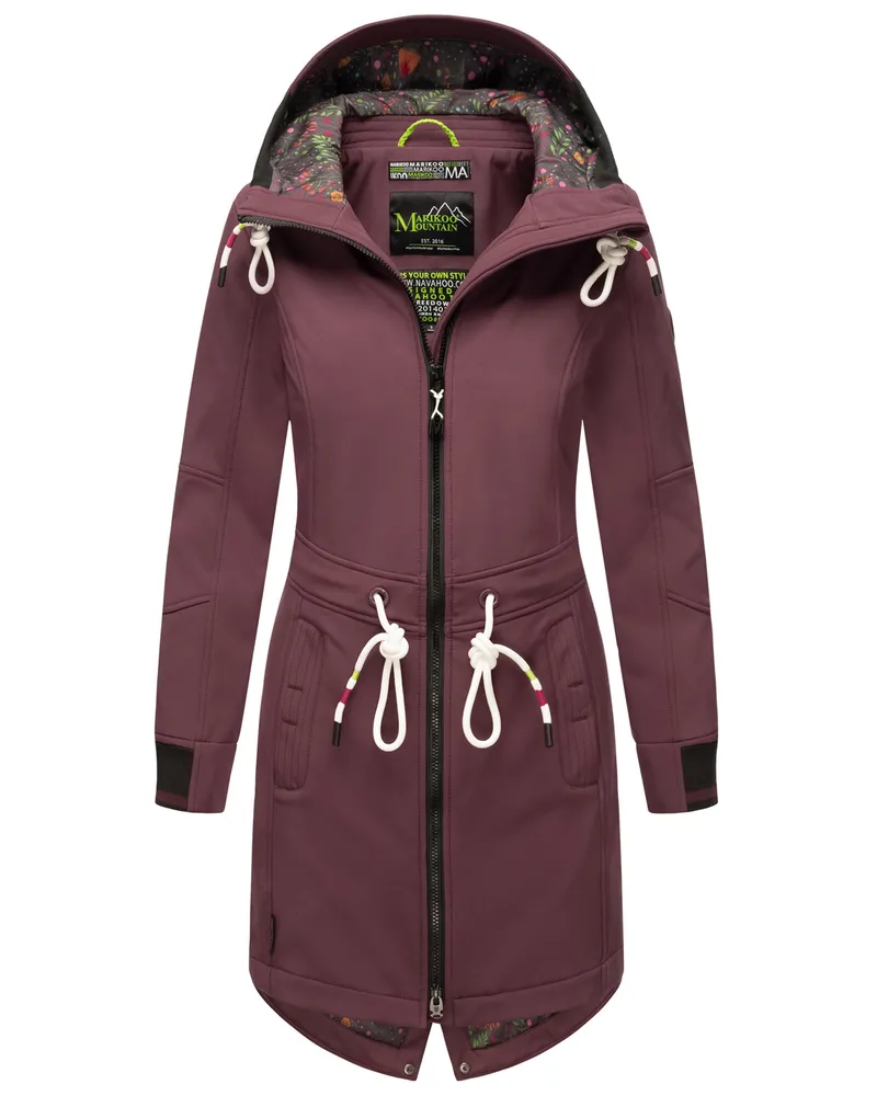Marikoo Damen Softshelljacke Mount Furnica – funktional & stylisch Rot