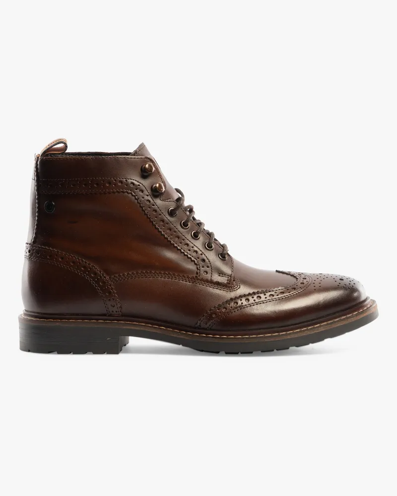 Base London DEALER Herren Stiefel Braun Braun