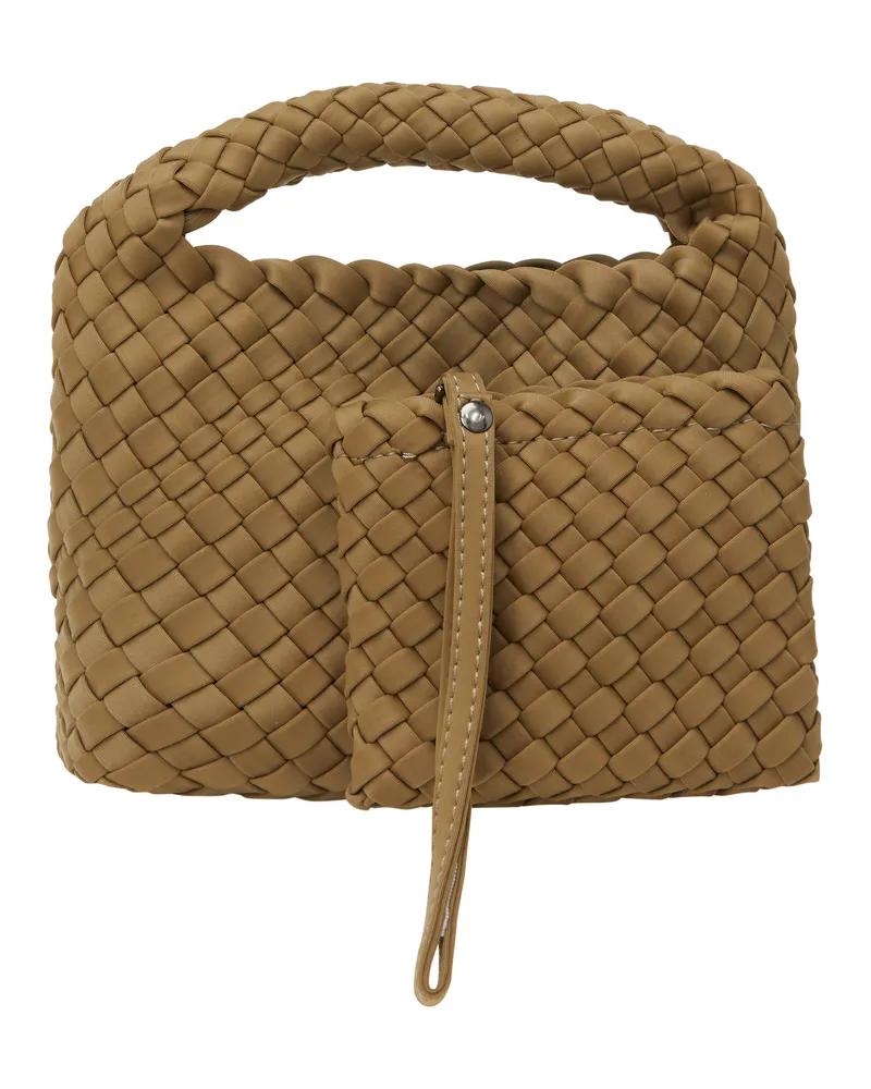 My Mo 2-IN-1-Tragetaschen-Set 2-IN-1-Tragetaschen-Set Frauen Dunkles Khaki Dunkelgrün