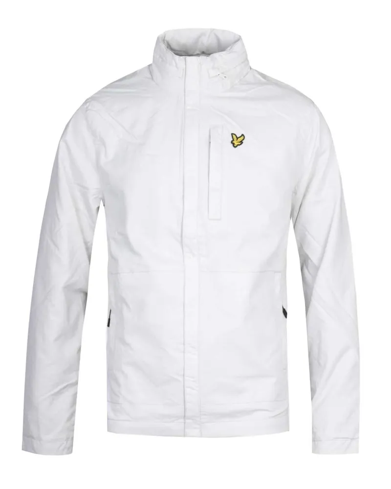 Lyle & Scott Leichte Jacke mit verdeckter Kapuze in Gletschergrau Grau
