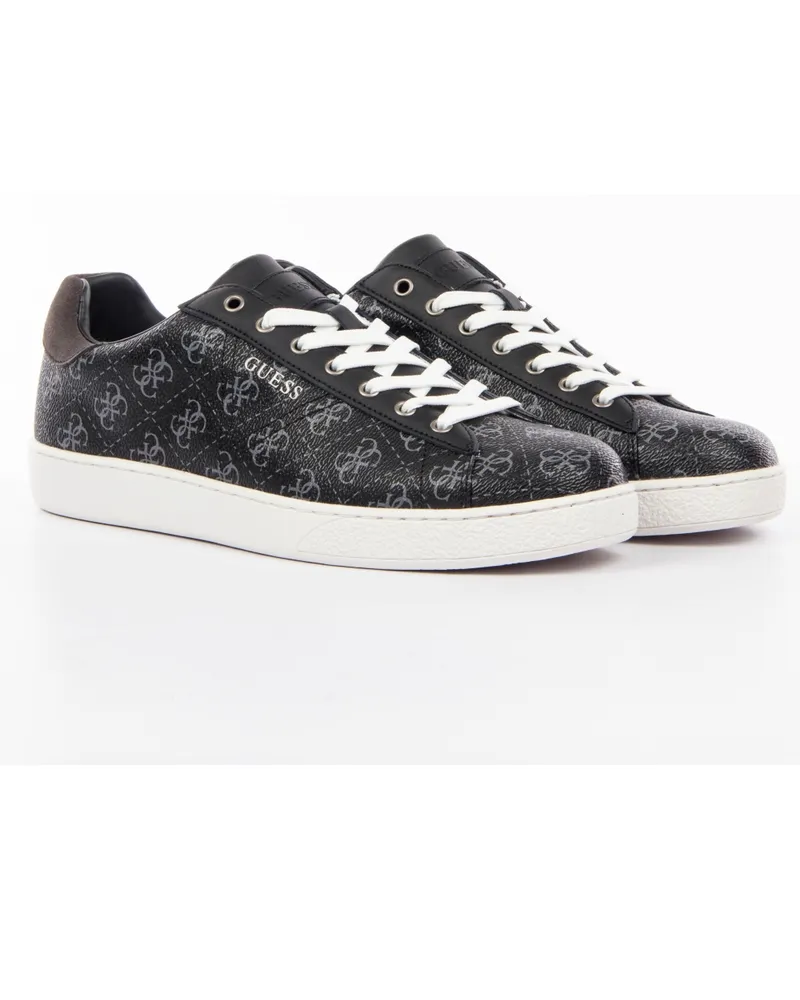 Guess Herren-Sneaker mit 4G-Logo Schwarz