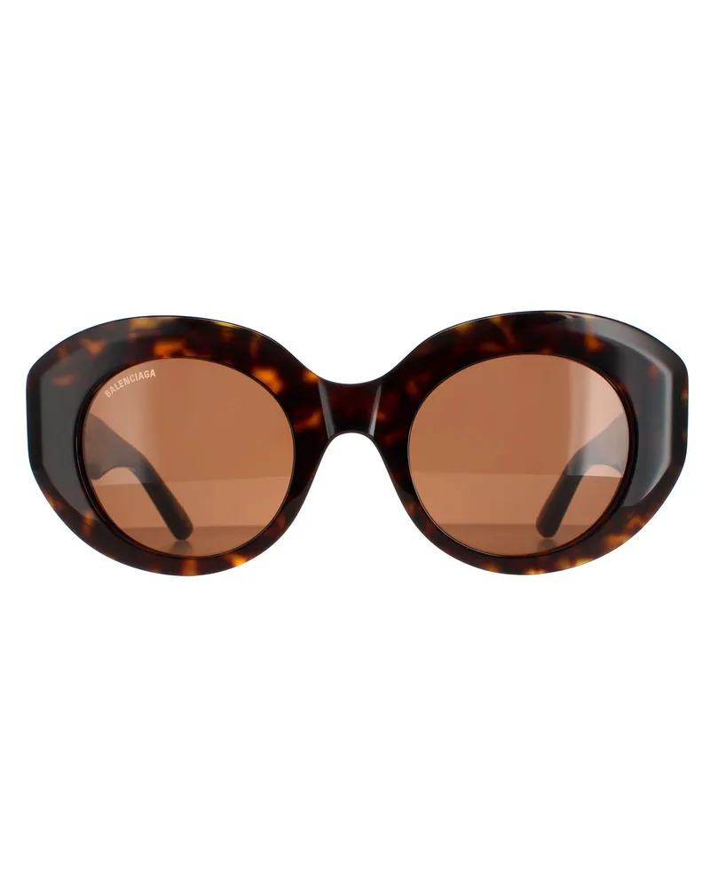 Balenciaga Oval Damen Havanna Braun BB0235S Braun