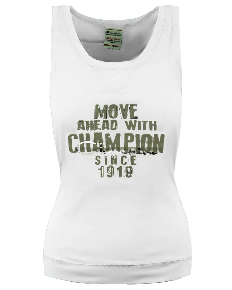 Champion Heritage Fit Damen-Weste in Weiß Weiß
