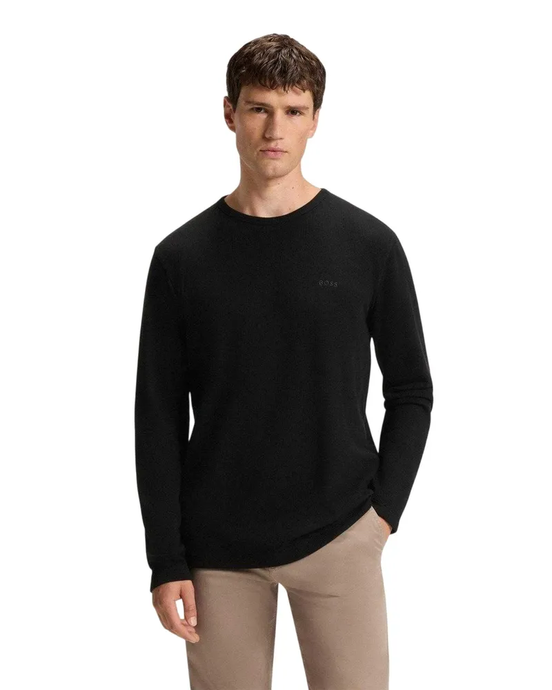 HUGO BOSS Tempesto" Sweatshirt für Herren (Schwarz Schwarz