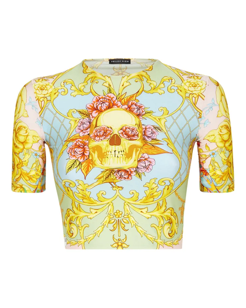 Philipp Plein Top Baroque Mehrfarbig