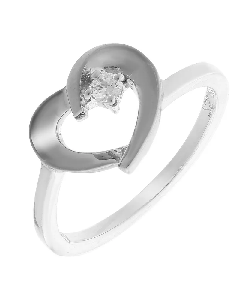 Orphelia Damen-Ring Sterling-Silber 925 – Silber zr-7370 Silber
