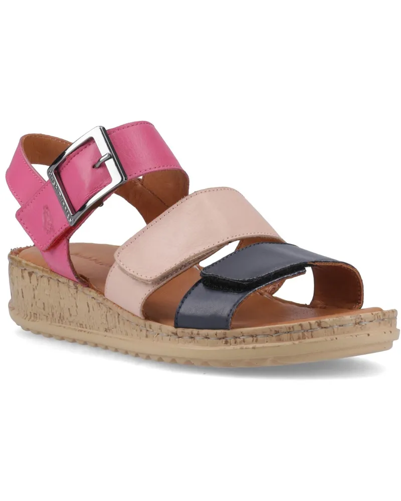 Hush Puppies Eliana Leder Damen Fuchsia Sandalen Rosa
