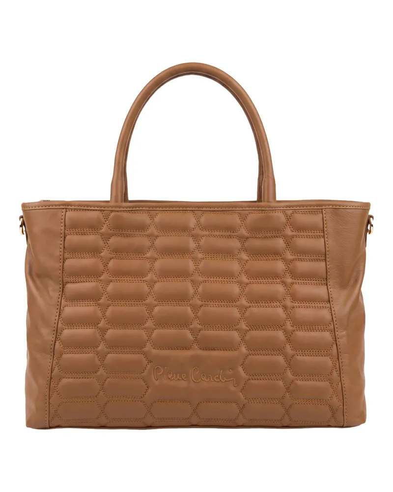 Pierre Cardin Handtasche für Damen - Camel Camel