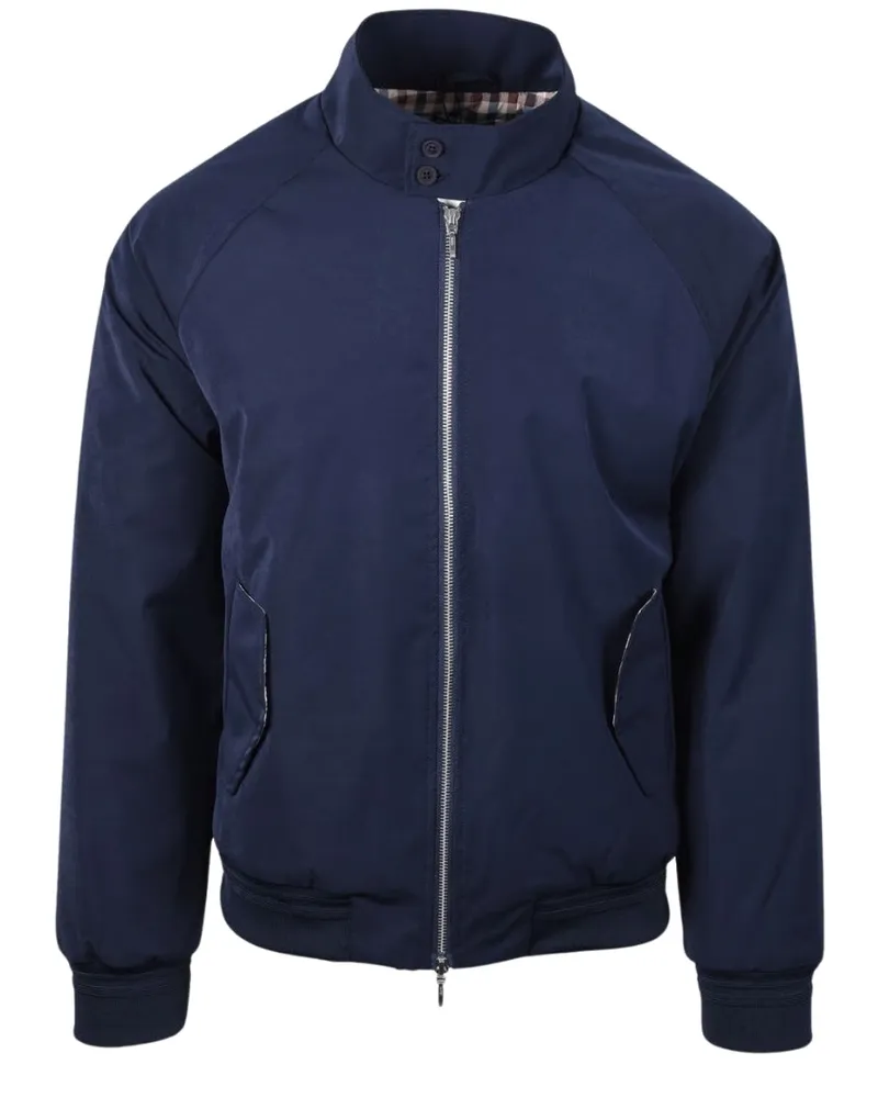 Aquascutum Active Hydro Marineblaue Jacke Marineblau
