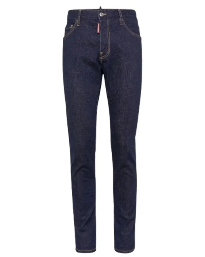 Dsquared2 Dunkelmarineblaue Rinse Wash Cool Guy Jeans Blau