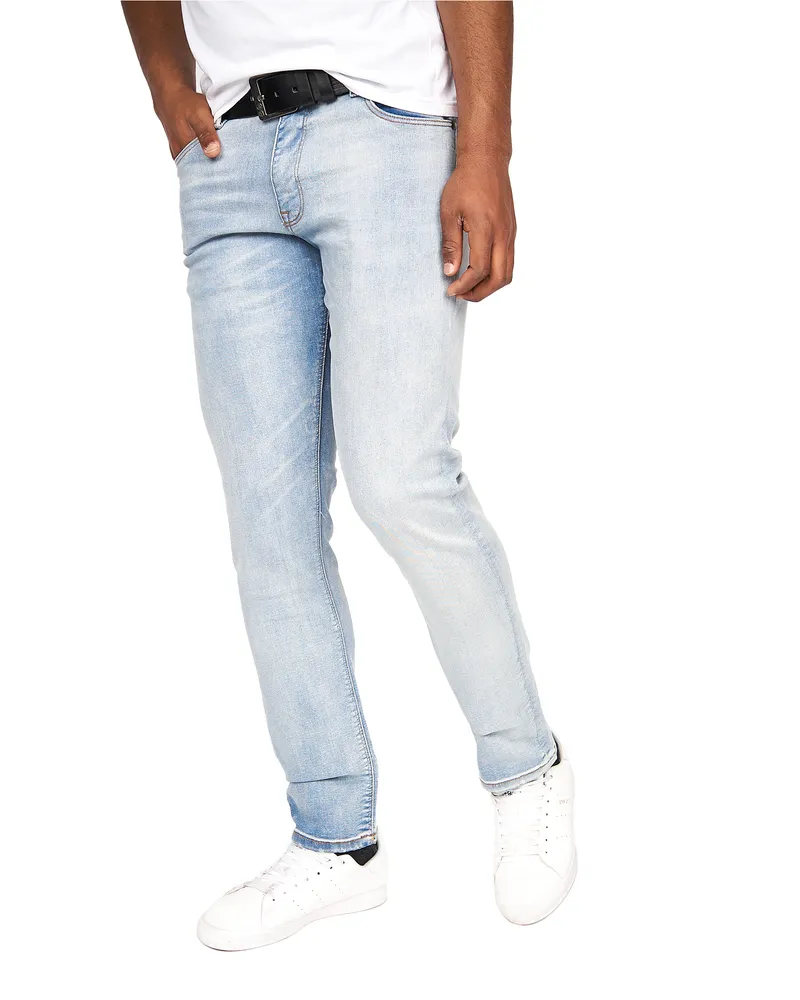 CrossHatch Cadman" Jeans für Herren (Helle Waschung Mittelblau