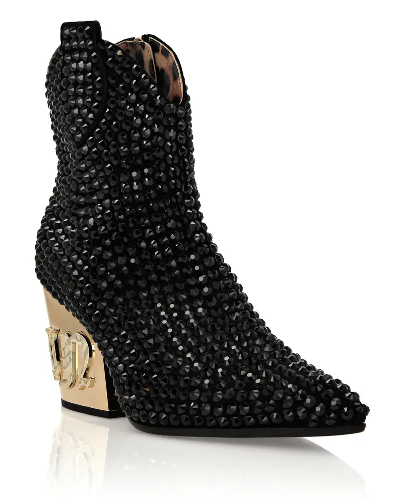 Philipp Plein Stiefel Gothic Plein Schwarz