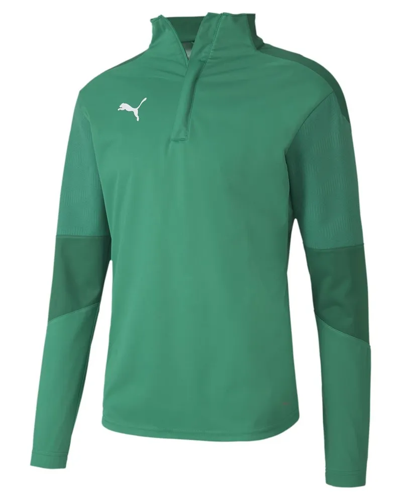 Puma Herren 21 Regen Zip-Oberteil Grün