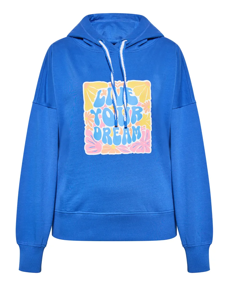 My Mo Kapuzenpullover Frauen kobaltblau Blau