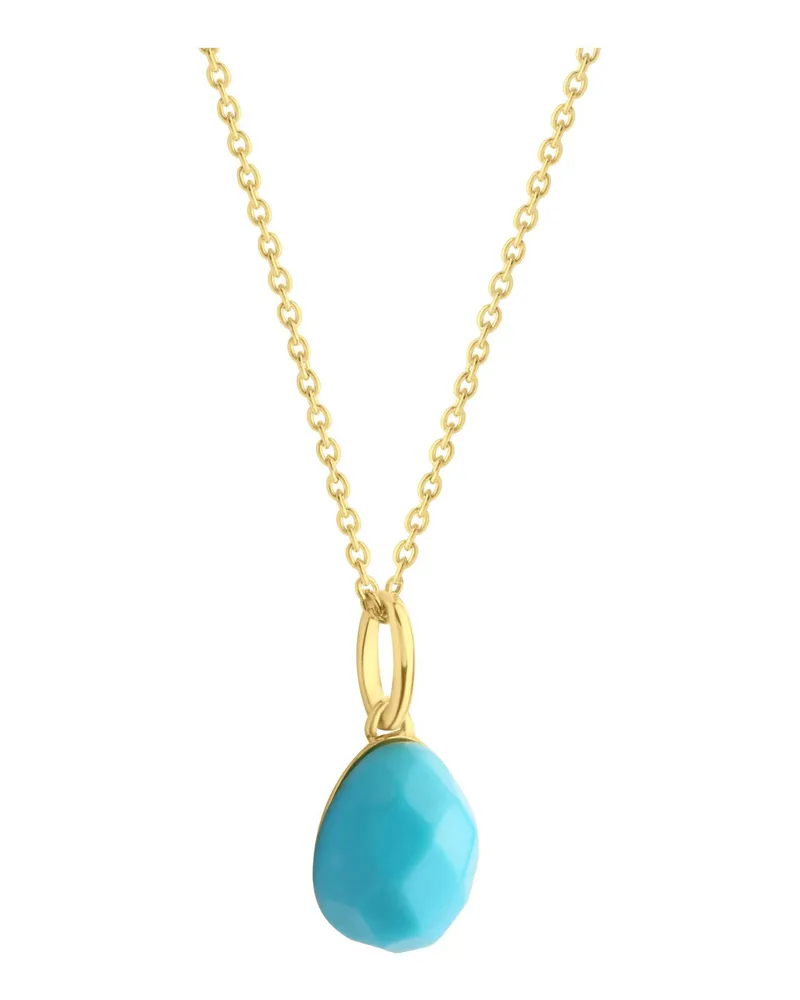 Jamelli Anhänger mit Kette 925/- Sterling Silber Gold