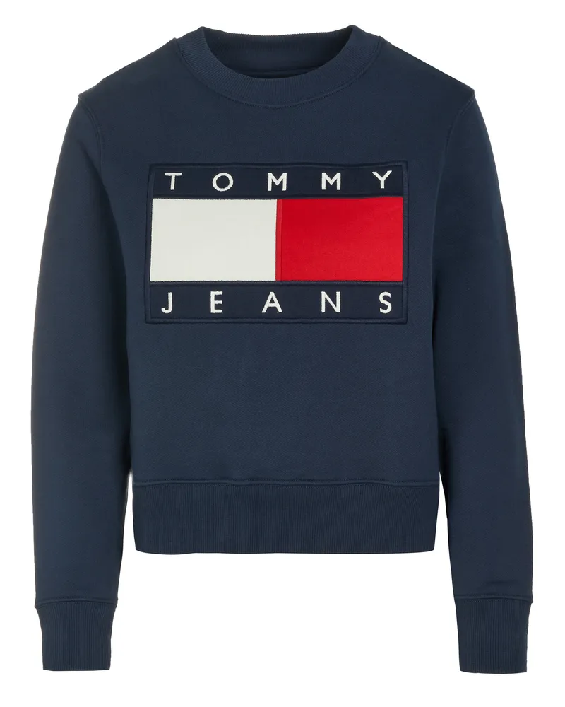 Tommy Hilfiger Jeans Pullover Blau