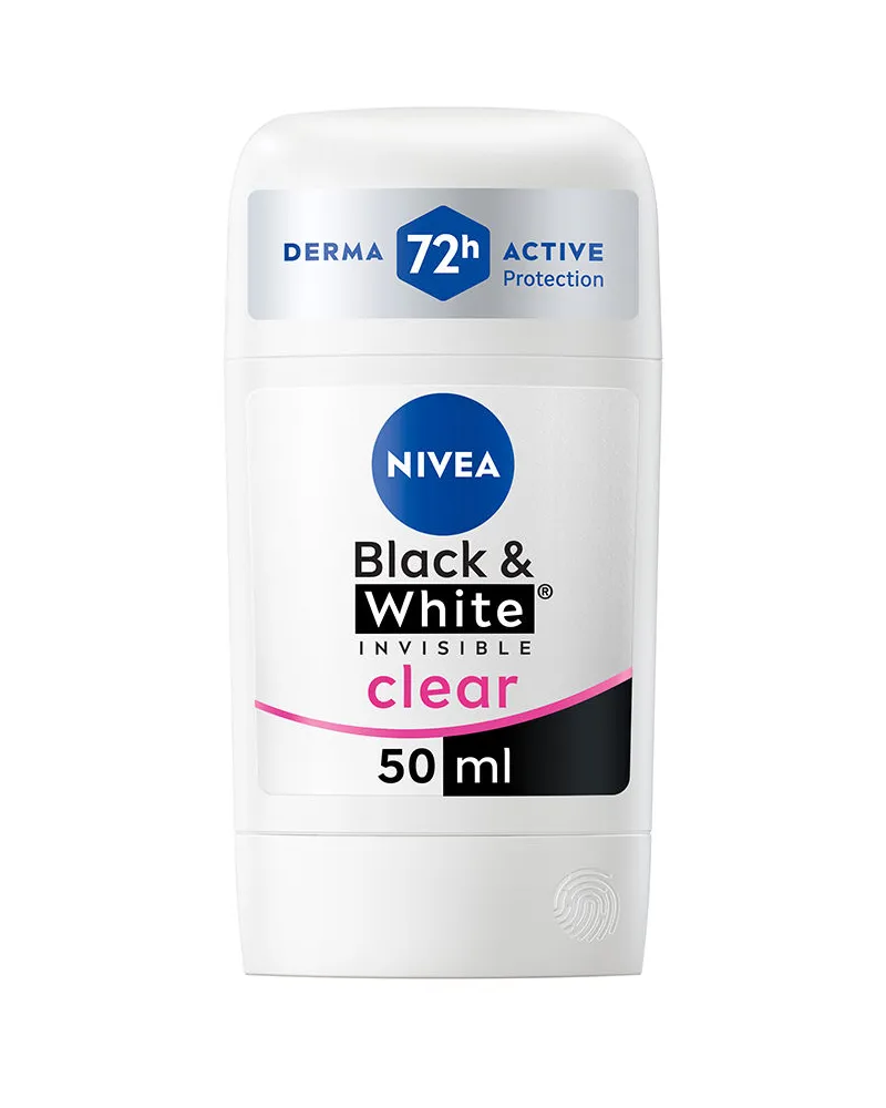 Nivea Black & White Invisible Desodorante Stick 50 ml 