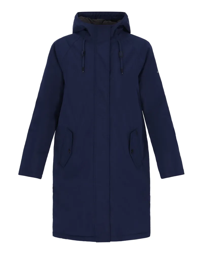 DreiMaster Winterparka Damen dunkelmarin Marineblau