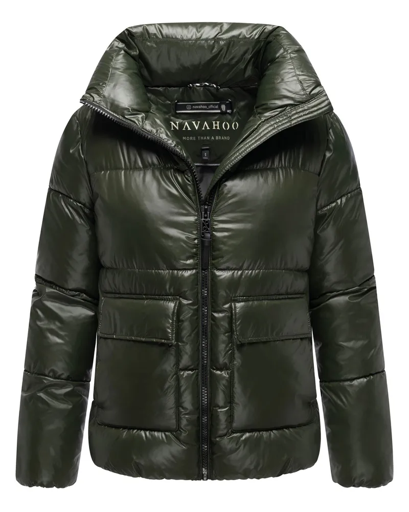 NAVAHOO Steppjacke „Eispracht" – warm und funktional - Grün Grün